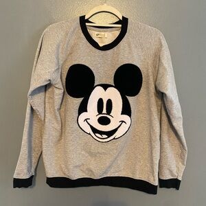 Monica & Andy Mickey Mouse Adult Sweatshirt